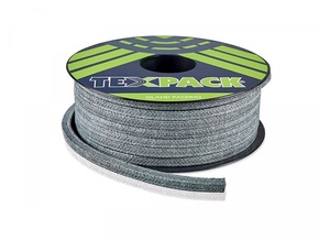Набивка 4128 из углеродных и Aramtex-нитей с PTFE