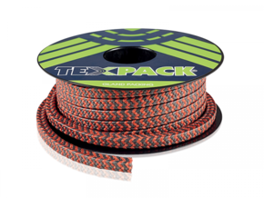 Набивка 4195 из оранжевого полиимида и Fluorpack «Зебра»